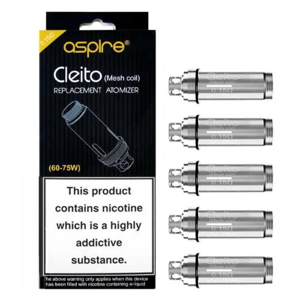 ASPIRE CLEITO COILS (5 PACK)