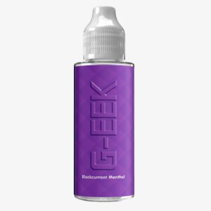 BLACKCURRANT MENTHOL 100ML E LIQUID G-EEK