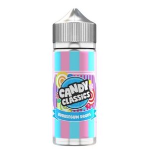 BUBBLEGUM DROPS 100ML E LIQUID CANDY CLASSICS