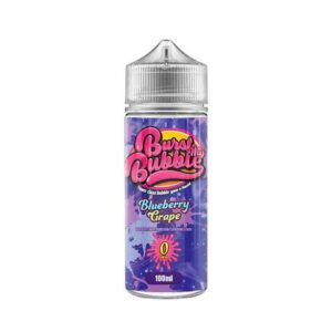 BLUEBERRY GRAPE 100ML E LIQUID BURST MY BUBBLE