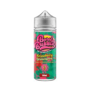 STRAWBERRY WATERMELON 100ML E LIQUID BURST MY BUBBLE