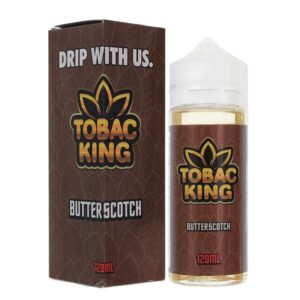 BUTTERSCOTCH 100ML E-LIQUID TOBAC KING