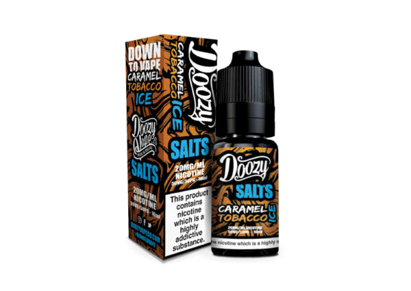 CARAMEL TOBACCO ICE 10ML DOOZY NIC SALTS