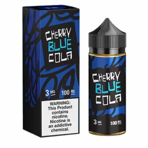 CHERRY BLUE COLA 100ML E-LIQUID BY JUICE MAN