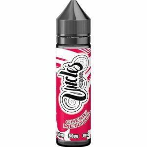 CHERRY MENTHOL 50ML E LIQUID 50/50 UNCLES