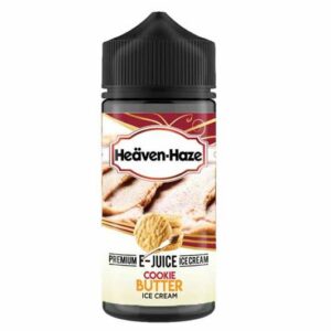 COOKIE BUTTER ICE CREAM 100ML E LIQUID HEAVEN HAZE