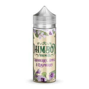 CRANBERRY APPLE & RASPBERRY VOLUME II 100ML E LIQUID OHM BOY