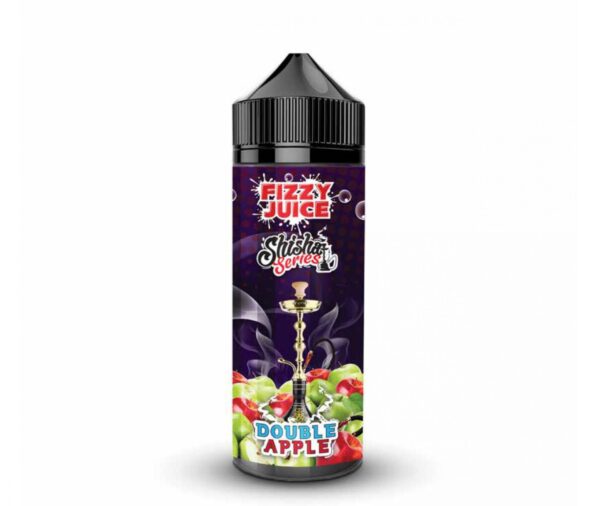 DOUBLE APPLE 100ML SHISHA SERIES E LIQUID FIZZY JUICE