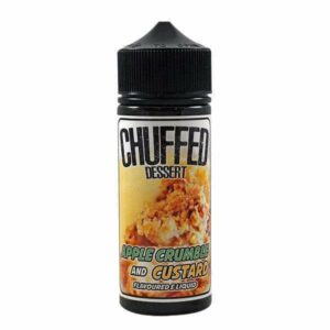 APPLE CRUMBLE CUSTARD (DESSERT) 100ML E LIQUID BY CHUFFED