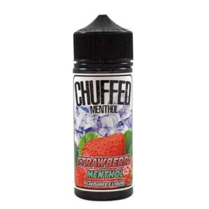 STRAWBERRY MENTHOL (MENTHOL) 100ML E LIQUID BY CHUFFED 