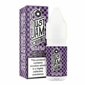 RASPBERRY DOUGHNUT NIC SALT 10ML BY JUST JAM