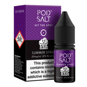 FUSIONS EVIL CLOUD SUMMER SYRUP 10ML NIC SALT POD SALT