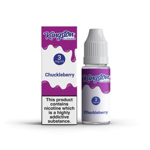 CHUCKLEBERRY 10ML E LIQUID (50/50) BY KINGSTON