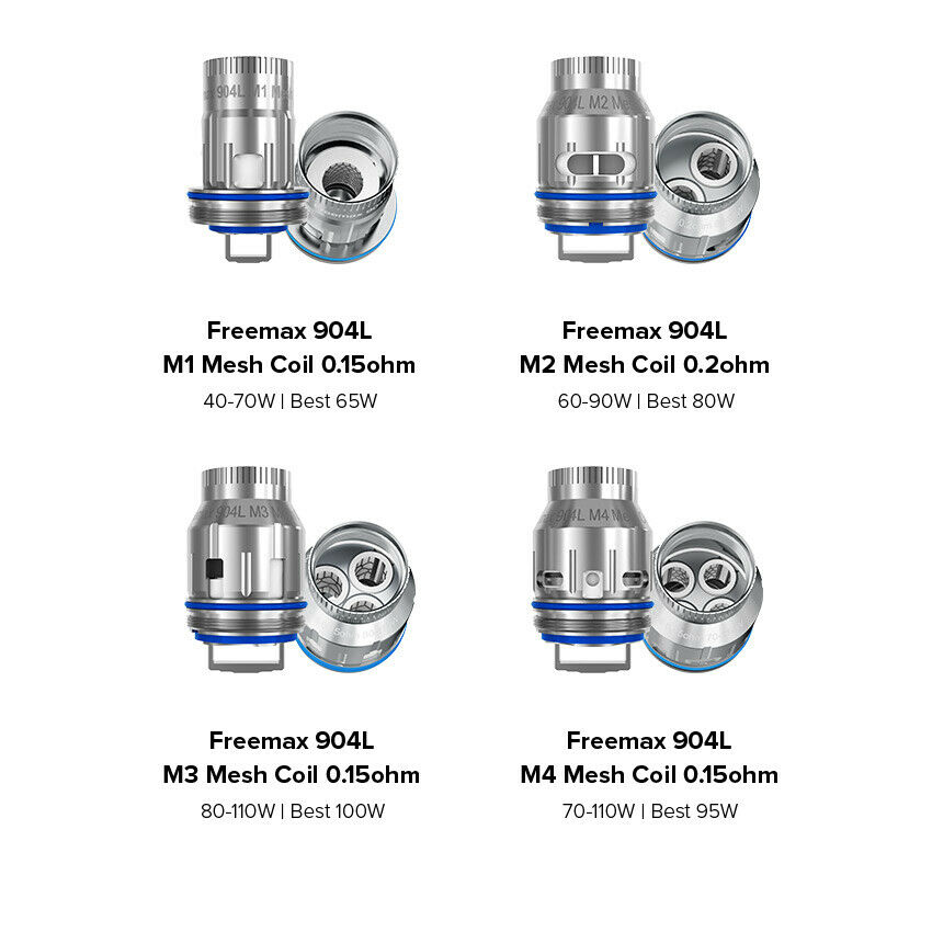 Freemax 904l M & 904l X Mesh Coils (3 Pack) - Image 2