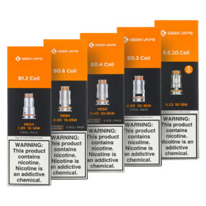 GEEKVAPE B SERIES REPLACEMENT COILS (5 PACK)