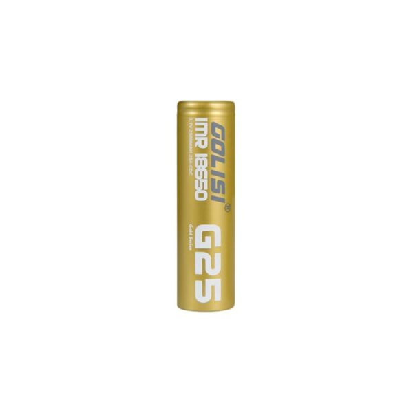 GOLISHI G25 18650 2500MAH BATTERY 20A