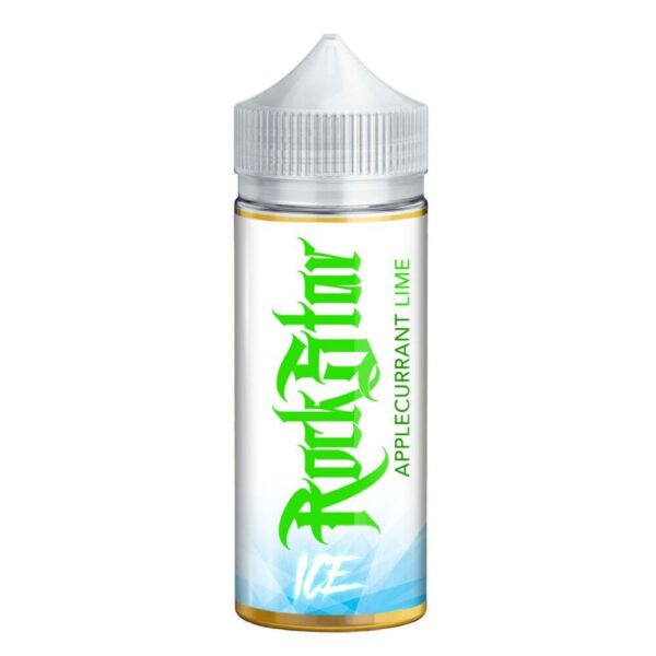 APPLECURRANT LIME (ICE) 100ML E LIQUID ROCKSTAR