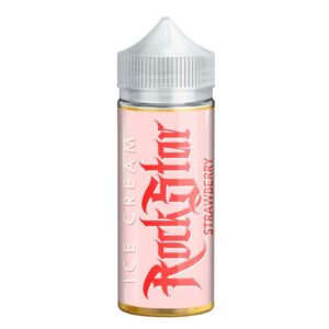 STRAWBERRY (ICE CREAM) 100ML E LIQUID ROCKSTAR