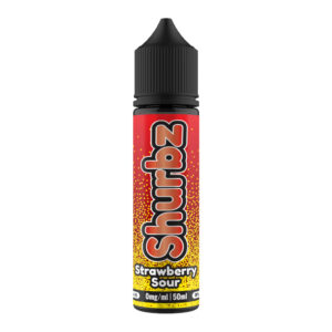 STRAWBERRY SOUR 50ML E LIQUID SHURBZ