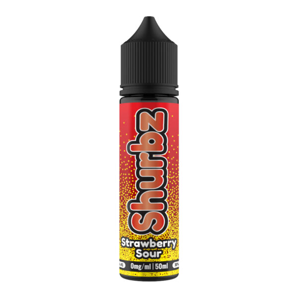 STRAWBERRY SOUR 50ML E LIQUID SHURBZ