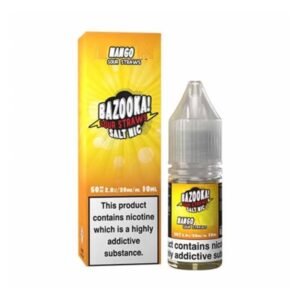 MANGO SOUR STRAWS 10ML NIC SALT BAZOOKA