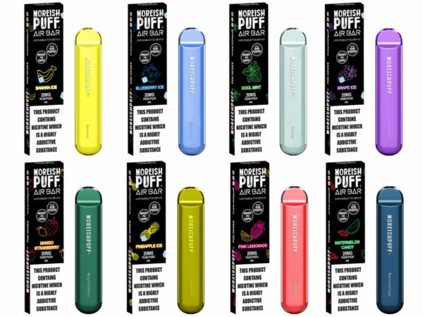 MOREISH PUFF AIR BAR DISPOSABLE POD DEVICE