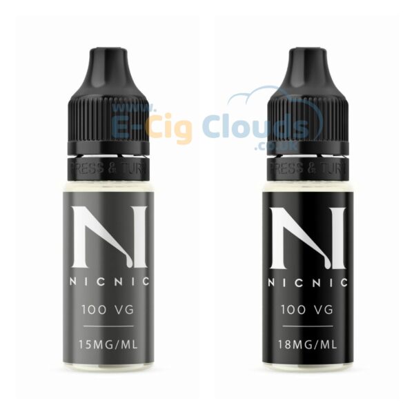 NIC NIC - NICOTINE SHOT 10ML 15MG /18MG 100VG