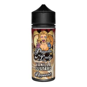 VANILLA CUSTARD (DESSERT) 100ML E LIQUID BY PSYCHO LADY