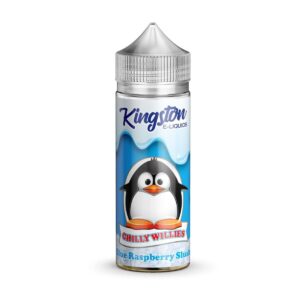 BLUE RASPBERRY SLUSH CHILLY WILLIES 100ML E-LIQUID BY KINGSTON
