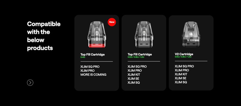v2 & v3 pod features