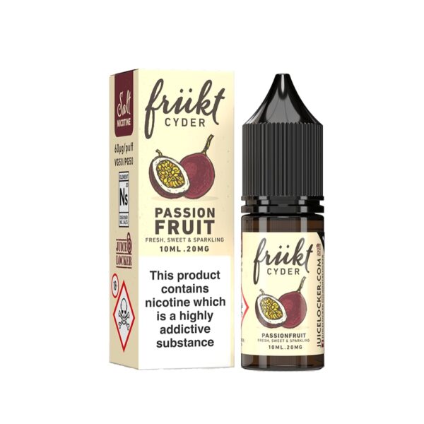 PASSION FRUIT 10ML NIC SALT FRUKT CYDER