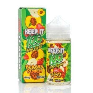 PEACHY PUNCH 100ML E-LIQUID KEEP IT 100