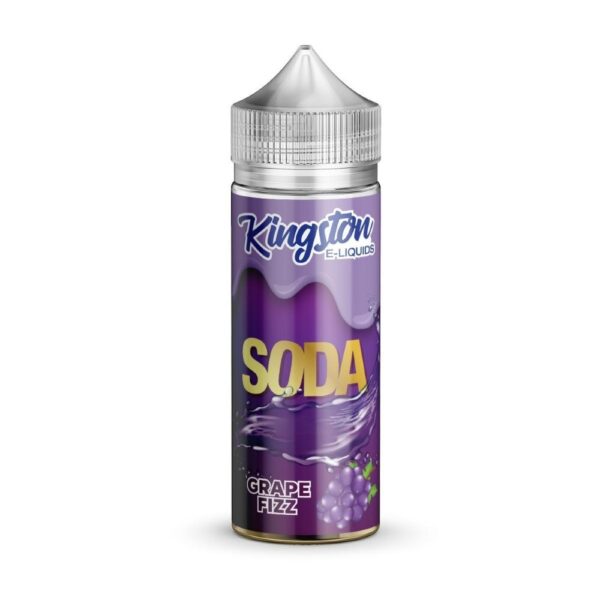 GRAPE FIZZ  SODA E-LIQUID 100ML BY KINGSTON