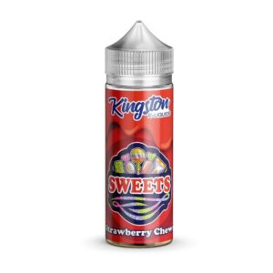 STRAWBERRY CHEWS SWEETS 100ML E LIQUID BY KINGSTON