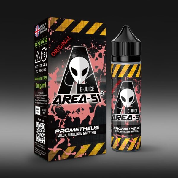 PROMETHEUS 50ML E-LIQUID BY AREA 51