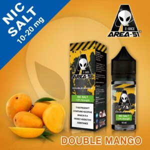 DOUBLE MANGO 10ML NIC SALT BY AREA 51