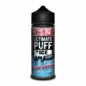 ON ICE (RASPBERRY) 100ML E LIQUID BY ULTIMATE PUFF