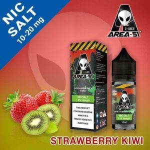 STRAWBERRY KIWI 10ML NIC SALT BY AREA 51