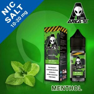 MENTHOL 10ML NIC SALT BY AREA 51