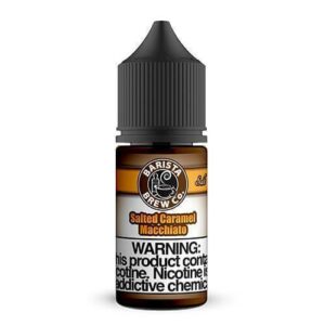 SALTED CARAMEL MACCHIATO 10ML NIC SALT BARISTA BREW CO
