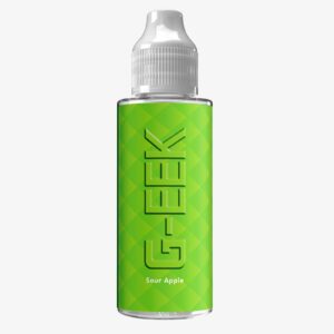 SOUR APPLE 100ML E LIQUID G-EEK