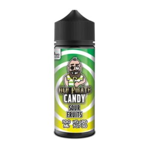 SOUR FRUITS E-LIQUID 100ML OLD PIRATE CANDY