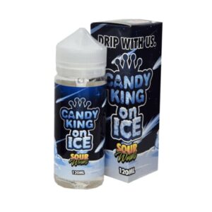 SOUR WORMS ON ICE 100ML E-LIQUID CANDY KING