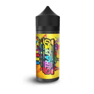 SUPER RAINBOW CANDY 100ML E LIQUID BY STRAPPED