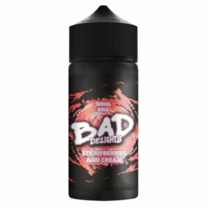 STRAWBERRIES AND CREAM (DELIGHTS) 100ML BY BAD JUICE