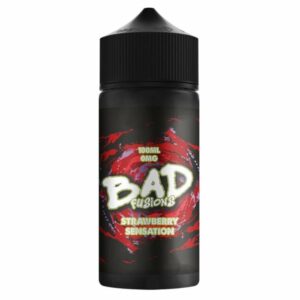 STRAWBERRY SENSATION (FUSIONS) 100ML BY BAD JUICE