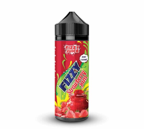 STRAWBERRY JAM 100ML E LIQUID FIZZY JUICE