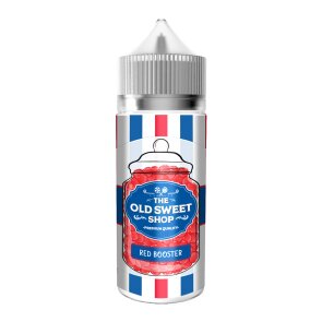 RED BOOSTER 100ML E LIQUID THE OLD SWEET SHOP