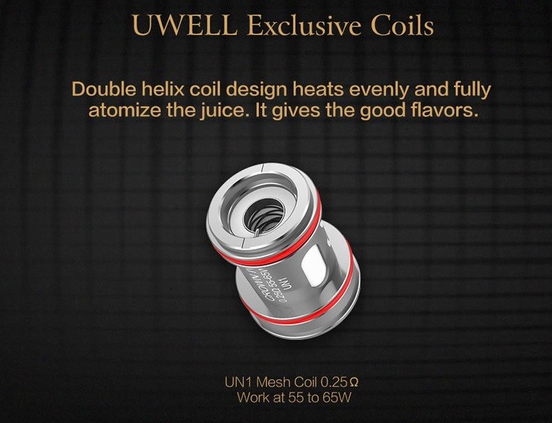 UWELL CROWN 4 Coil details