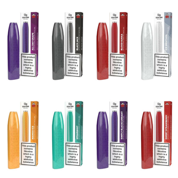VAMPIRE VAPE GEEKBAR DISPOSABLE VAPE KIT 20MG